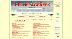 Desktop Screenshot of homepageseek.com